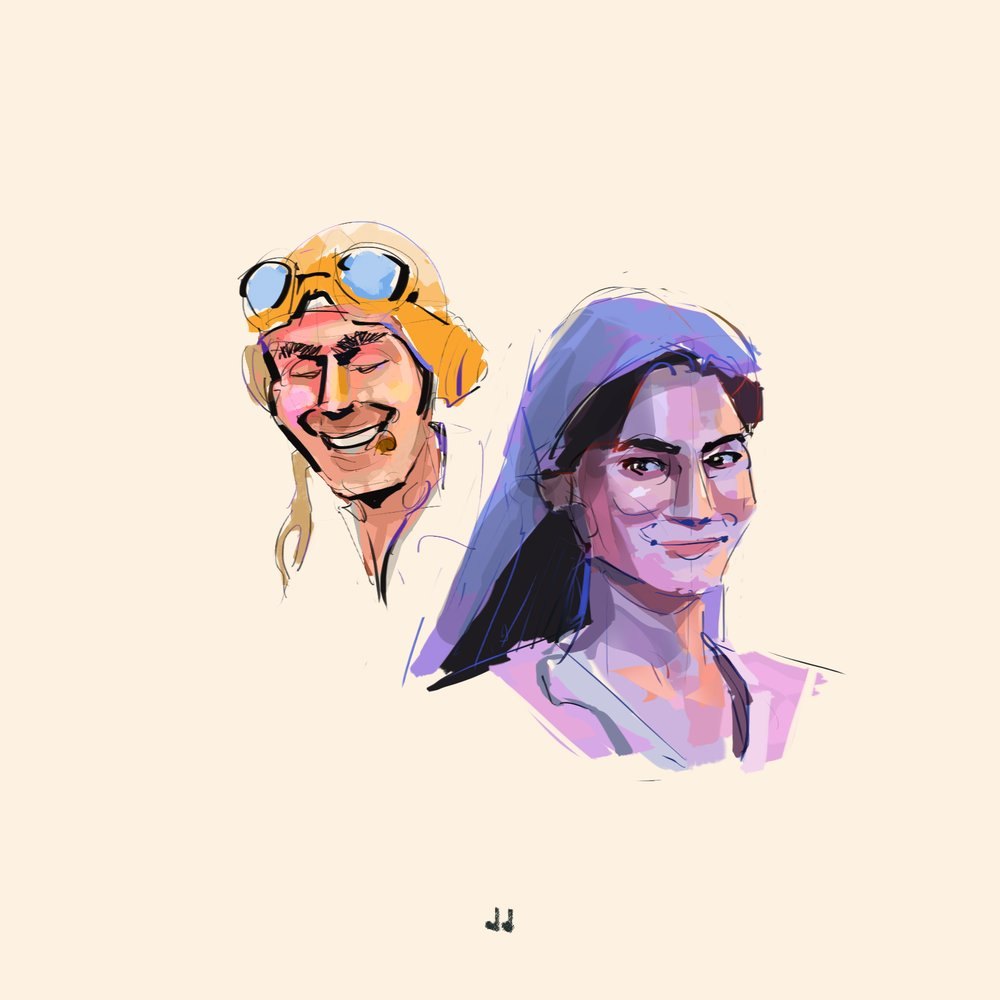 Portrait sketch